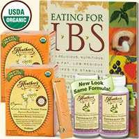 IBS Diet Kit #2 Eating for IBS, Tummy Fiber Acacia, Peppermint Caps