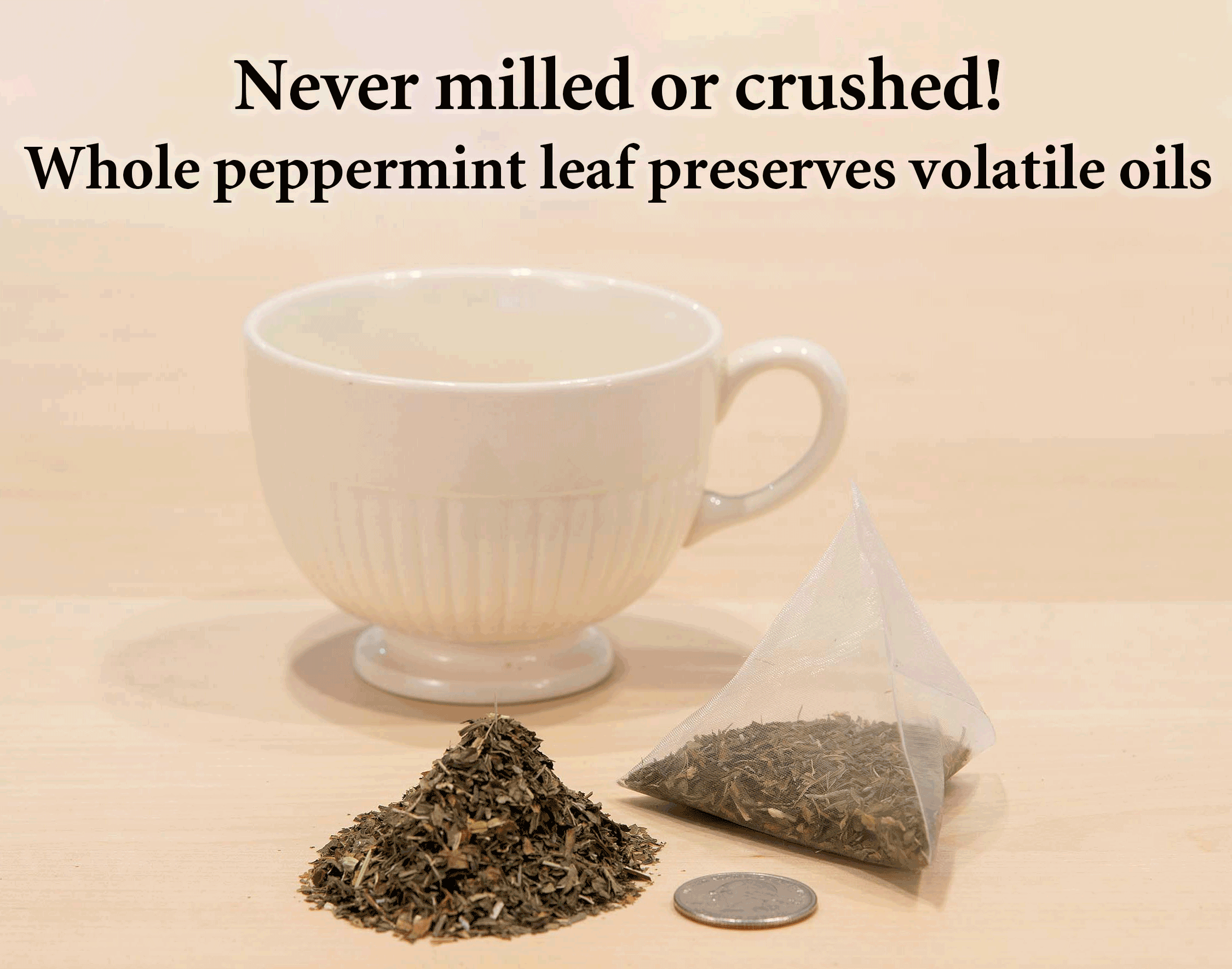Bulk Peppermint Teabag Kit - 3 Cans